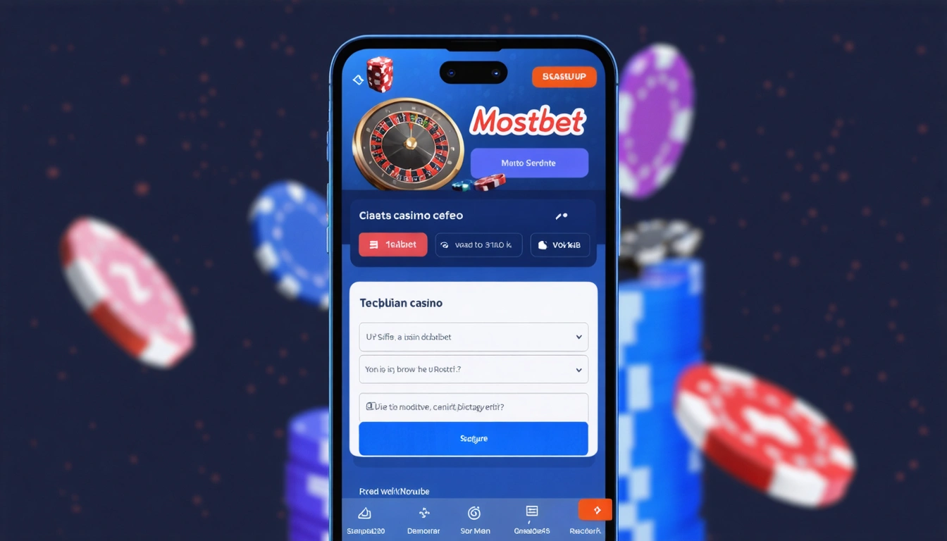 signup Mostbet